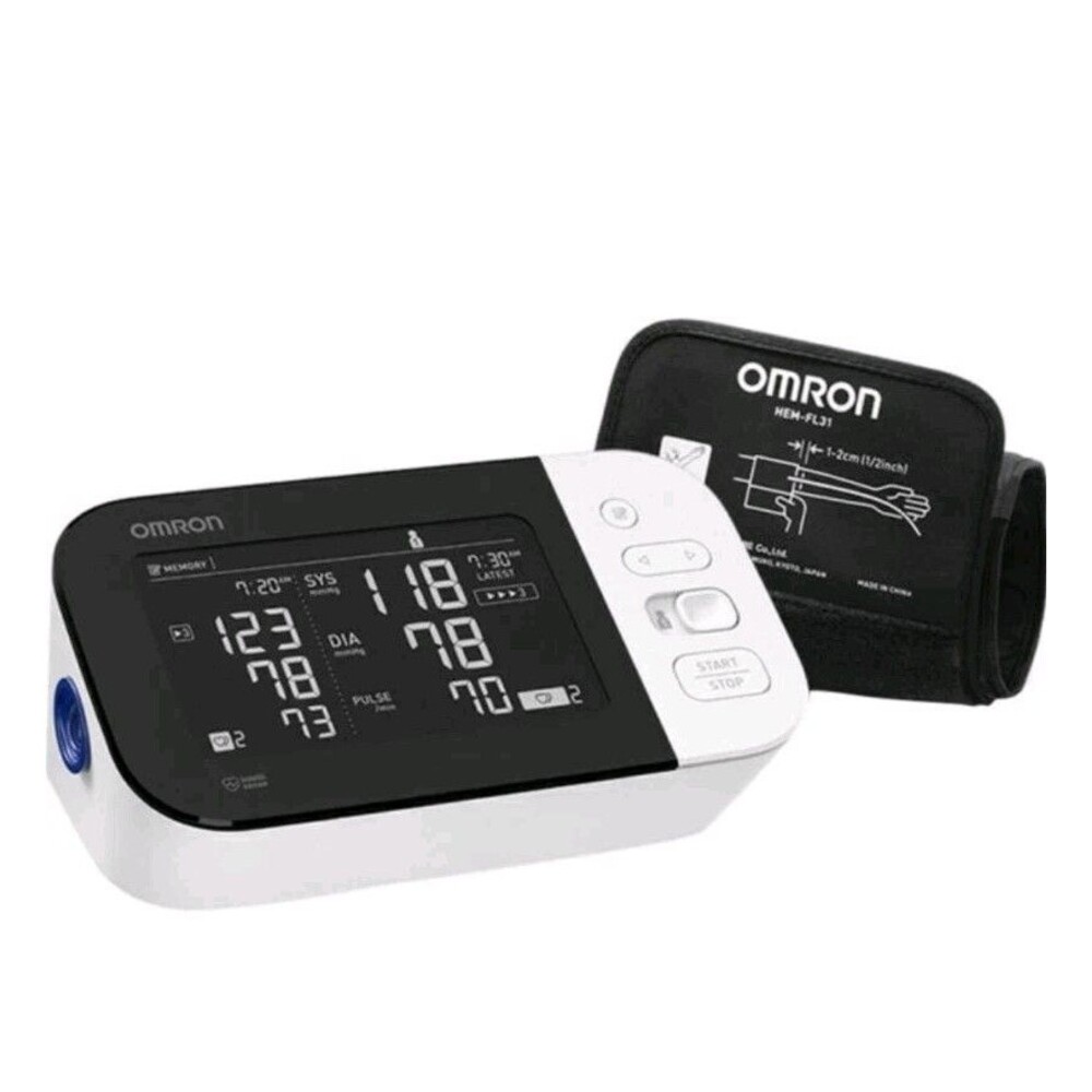 Omron 10 Series BP7450 Wireless Upper Arm Blood Pressure Monitor Bluetooth Compa